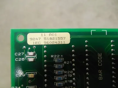 Allen Bradley 144940 U15 Remote I/O Accessory Board V1.11 Used