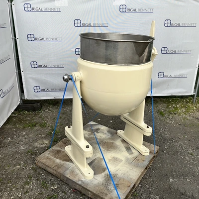180 L S/S Skerman Hemispherical Jktd Tilting Pan