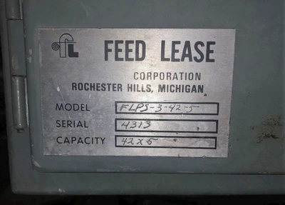 USED FEED LEASE FLPS-3-42-5