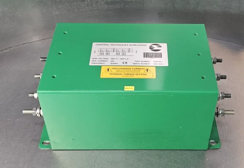 Control Techniques Worldwide 42001051 480V L-L 480V L-E 50A 50-60Hz (BIN654)