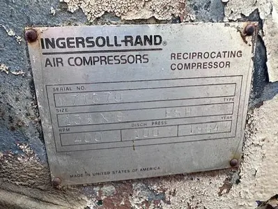 USED 1984 INGERSOLL RAND ESH-1