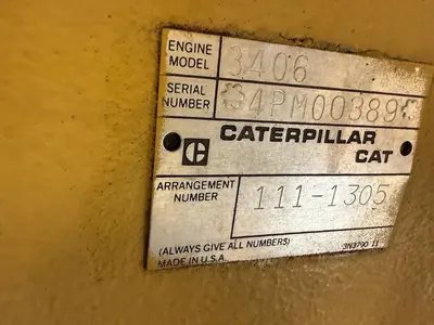 USED CATERPILLAR 3406