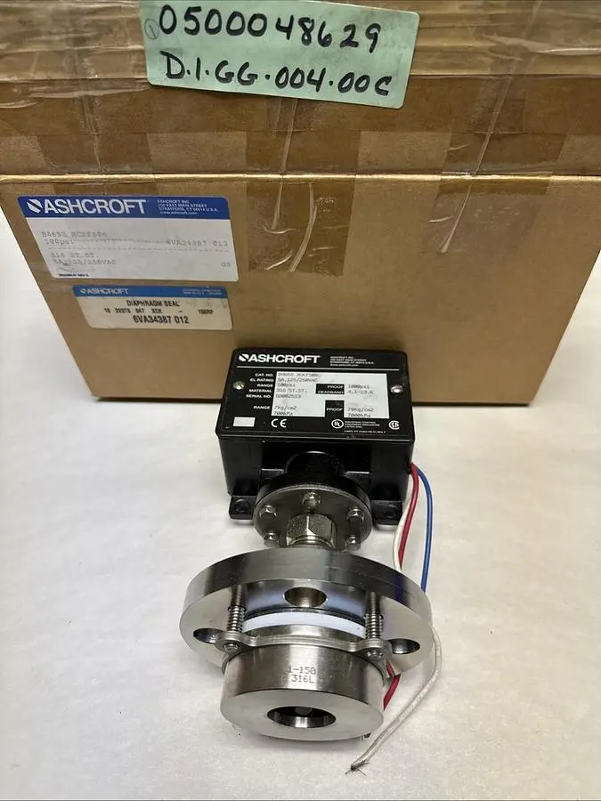 New | in-Stock ASHCROFT B465S XCKFS06 Miscellaneous Equipment (Electrical & Power) | Surplus Asset Holdings #1201657