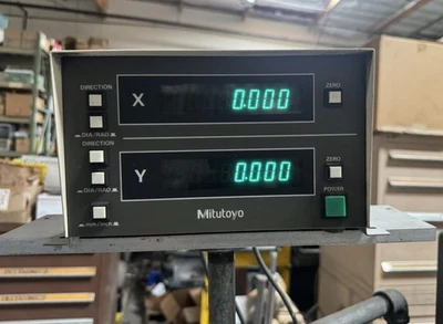 MITUTOYO Lathe DRO Digital Read Out With XY Scales Model ALC-3701W