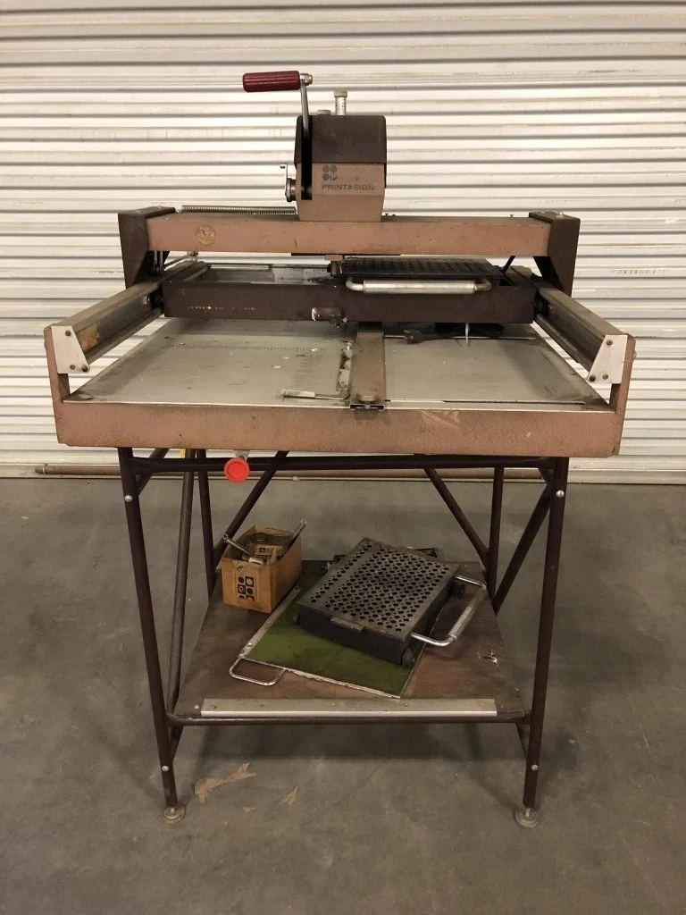 Printasign 70-7 Letterpress Sign Printer