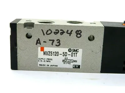 NEW SMC NVZ5120-5D-01T SOLENOID VALVE 24VDC NVZ51205D01T