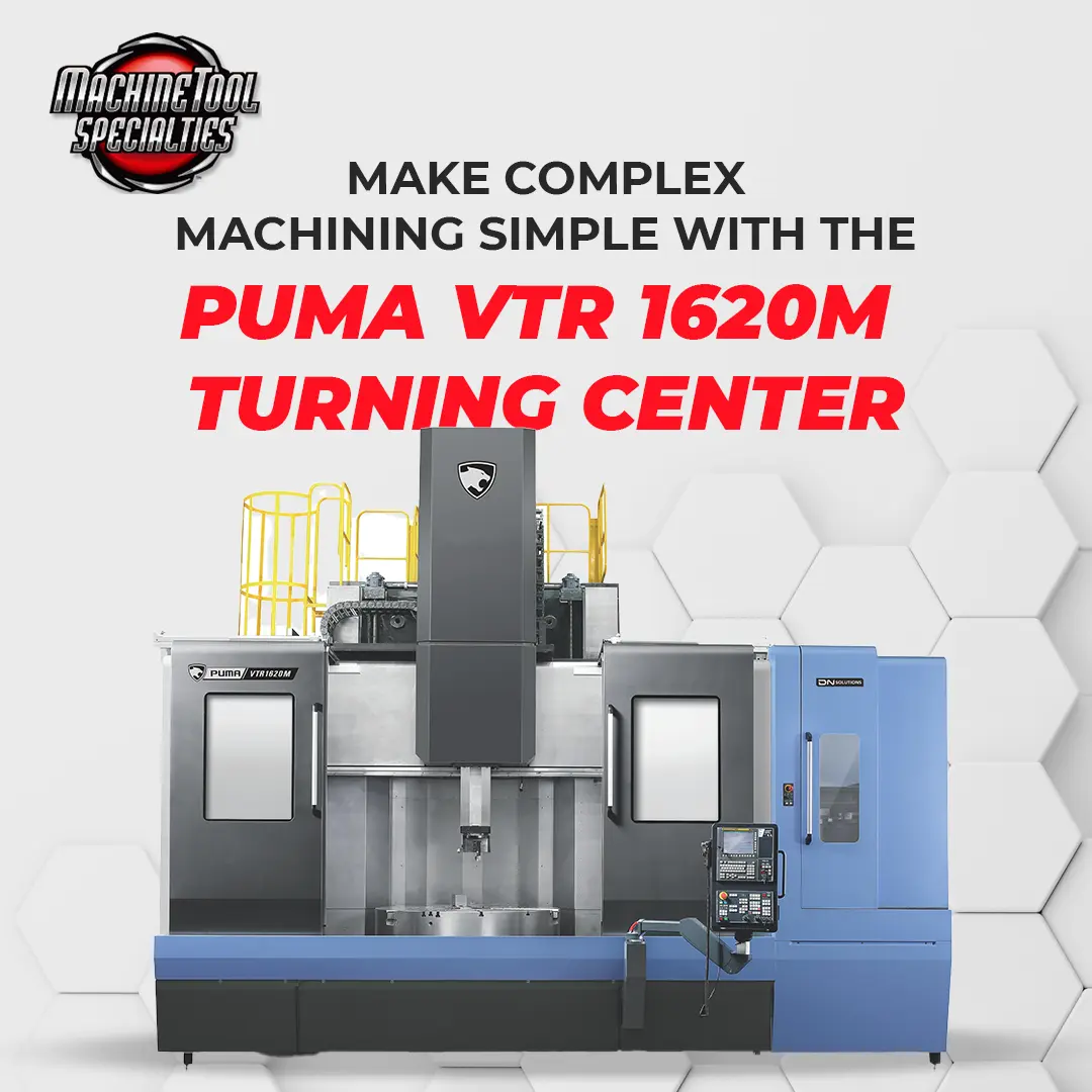 The PUMA VTR 1620M Vertical CNC Turning Center (Full Scope