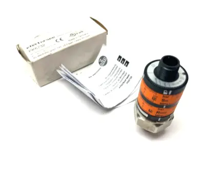 New | in-Stock IFM EFECTOR PRESSURE SWITCH W/ INTUITIVE SWITCH POINT SETTING Pressure Switches | Maverick Industrial Sales #1108131