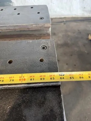 100 TON EITEL C-FRAME HYDRAULIC STRAIGHTENING PRESS. STOCK # 0436326