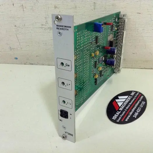 Used MANNESMANN REXROTH VT2000-52-A Circuit Boards Michigan US | Ideal Machinery #595981