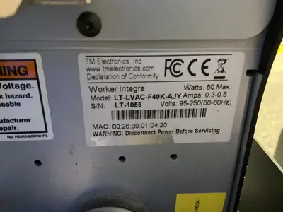 Used TM ELECTRONICS LTLVACF40KAJY Leak Testers Ohio US | HGR 24 #1415119