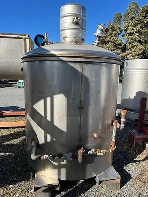 Still, 650 Gallon, S/st, Column, Condenser, Steam Heated #5991409