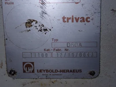 USED LEYBOLDHERAEUS 11180
