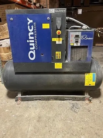 Used 2018 QUINCY _UNKNOWN_ Rotary Screw & Sliding Vane Air Compressors Texas US | South Texas Machinery #440335