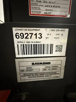 RAYMOND 550-OPC30TT Forklifts | ListingHippo (3)