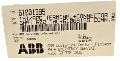 NEW ABB SNAT 602 TAC 61001395