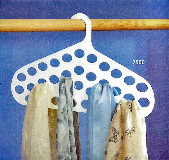 Hanger for Ties and Scarfs
