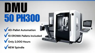 2023 DMG MORI DMU 50 GEN III Vertical Machining Centers (5-Axis or More) | Used Machine Tool (1)