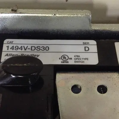 USED ALLEN BRADLEY 1494V-DS30 SER D