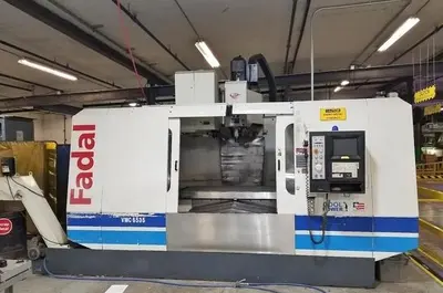 Used 2002 FADAL VMC-6535-50 Vertical Machining Centers Pennsylvania US | Hildebrand Machinery Co. #1485874