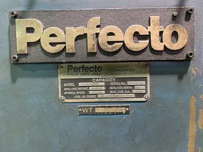 Used PERFECTO 38-18-5 Uncoilers Michigan US | RAB Industries, Inc. #183946