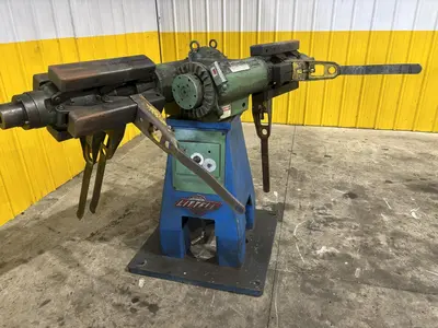 2,000 LBS X 12" LITTELL MODEL #20-12 DOUBLE END PULL OFF UNCOILER COIL REEL: STOCK #23712