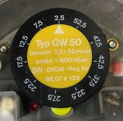 Dungs GW50MS GW-50-MS Differential Pressure Switch. 6C