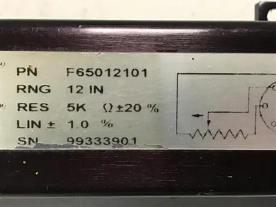 USED WATERS MFG F65012101