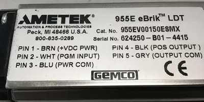USED AMETEK 955EV00150ESMX