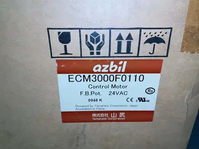 Used YAMATAKE CORPORATION ECM3000F0110 Rotary Actuators Ohio US | HGR 24 #1305300
