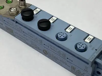 USED SIEMENS SIMATIC ET 200AL DIGITAL I/O MODULE 4X M12 0.5A 24V