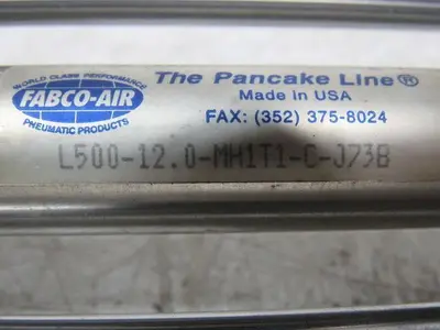 Fabco L500-12.0-MH1T1-C-J73B Linear Slide 3/4" Bore X 12" Stroke
