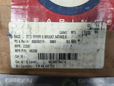 Consolidated A5320 Roller Bearing Inner Liner 5.90"x7.14" New NIB