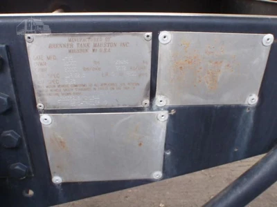 Used 1998 BRENNER _UNKNOWN_ Tanker Trailers Indiana US | Lakeshore Equipment Sales #1546561