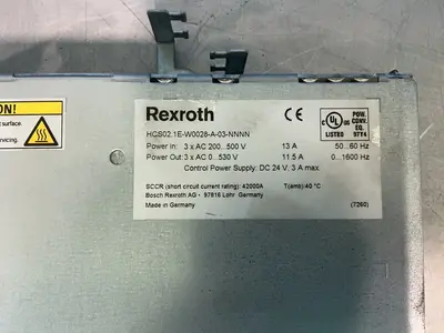 Used BOSCH REXROTH R911298374 Servo Drives Ohio US | HGR 24 #1452340
