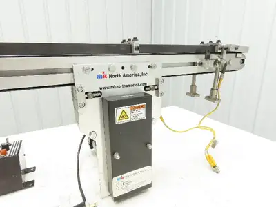 MK North America GUF-P 2000 50mm x 900mm Belt Conveyor 115V Variable Speed Drive