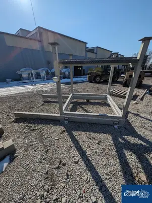 USED Conveyor Engineering & Manufacturing Conveyor Eng Bulk Bag Super Sack Unloading Stand