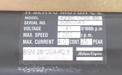 NEW ATLAS COPCO BSM-28120A-R2.5
