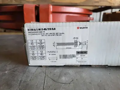 NEW WURTH W-VD-A/S M12-85/210 8.8