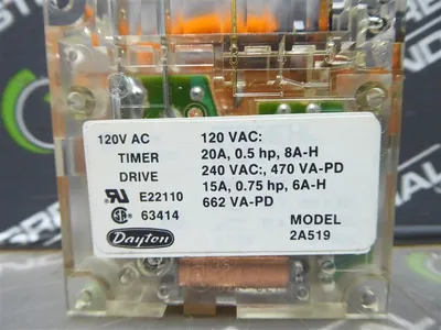 Dayton 2A519 24 Hour Time Switch 120VAC New