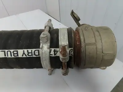Jason Industrial 4470-0500 Bulk Material Suction Hose 44"x 5" ID w/ CamLock Ends