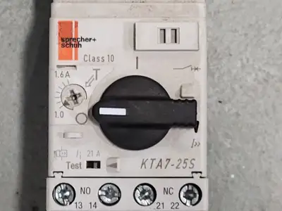 Used SPRECHER + SCHUH KTA7-25S-1.6A Switchgears British Columbia CA | Lenmark #244557