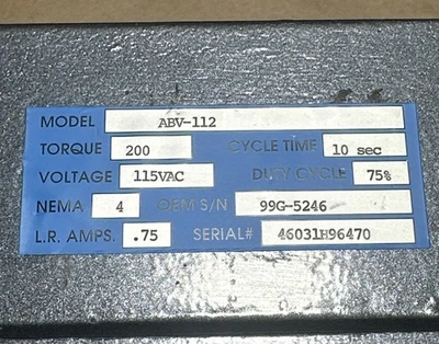 NEW Dwyer ABV-112