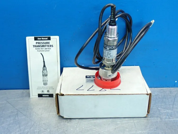 New | in-Stock NOSHOK 6213001186 W/1204SS12GY Pressure Transmitters Ohio US | HGR 24 #1006706