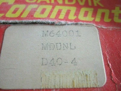 NEW Sandvik Does Not Apply