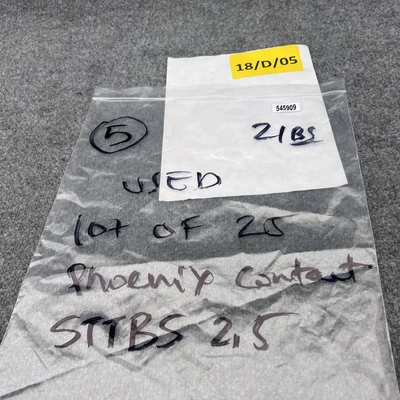 Used Phoenix Contact ["STTBS 2,5", "STTBS 2.5"] Terminal Blocks California US | Davliegogo LLC #1707613