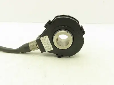 Hohner 88-J364B/1024 Hollow Shaft Encoder 1024ppr 12 Pin 1-1/8" Shaft