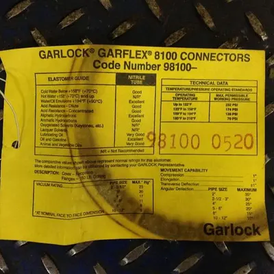 NEW GARLOCK 98100-0520