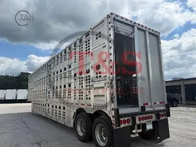 Used 2019 WILSON _UNKNOWN_ Livestock Trailers Illinois US | T&S Trailer Pool #1509473