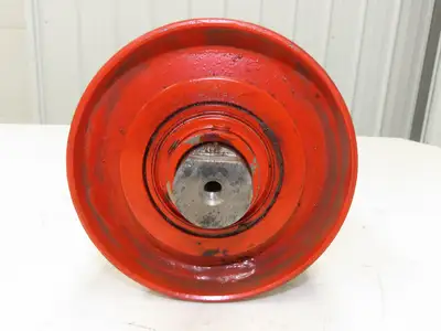 Automotion 5"x 10.5" Crowned Take-up Pulley 24" Roller Conveyor 21.5"BF 8" Belt